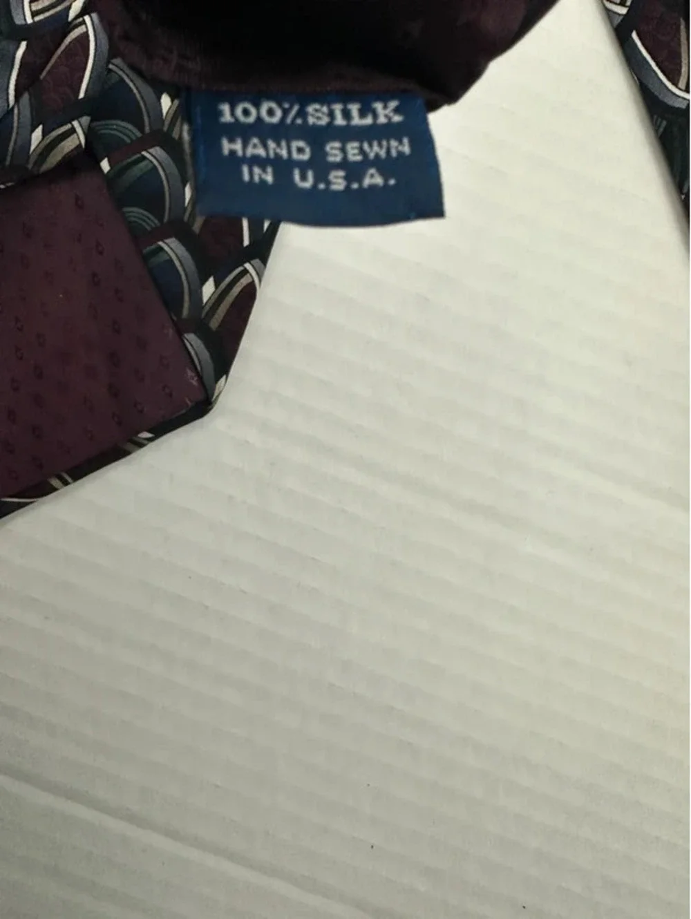 J. Garcia 100% Silk Tie